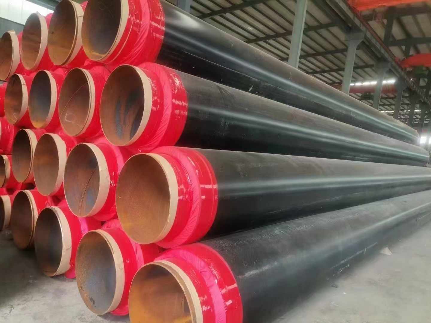 嘉峪关市聚氨酯管托保温管 - 厂家